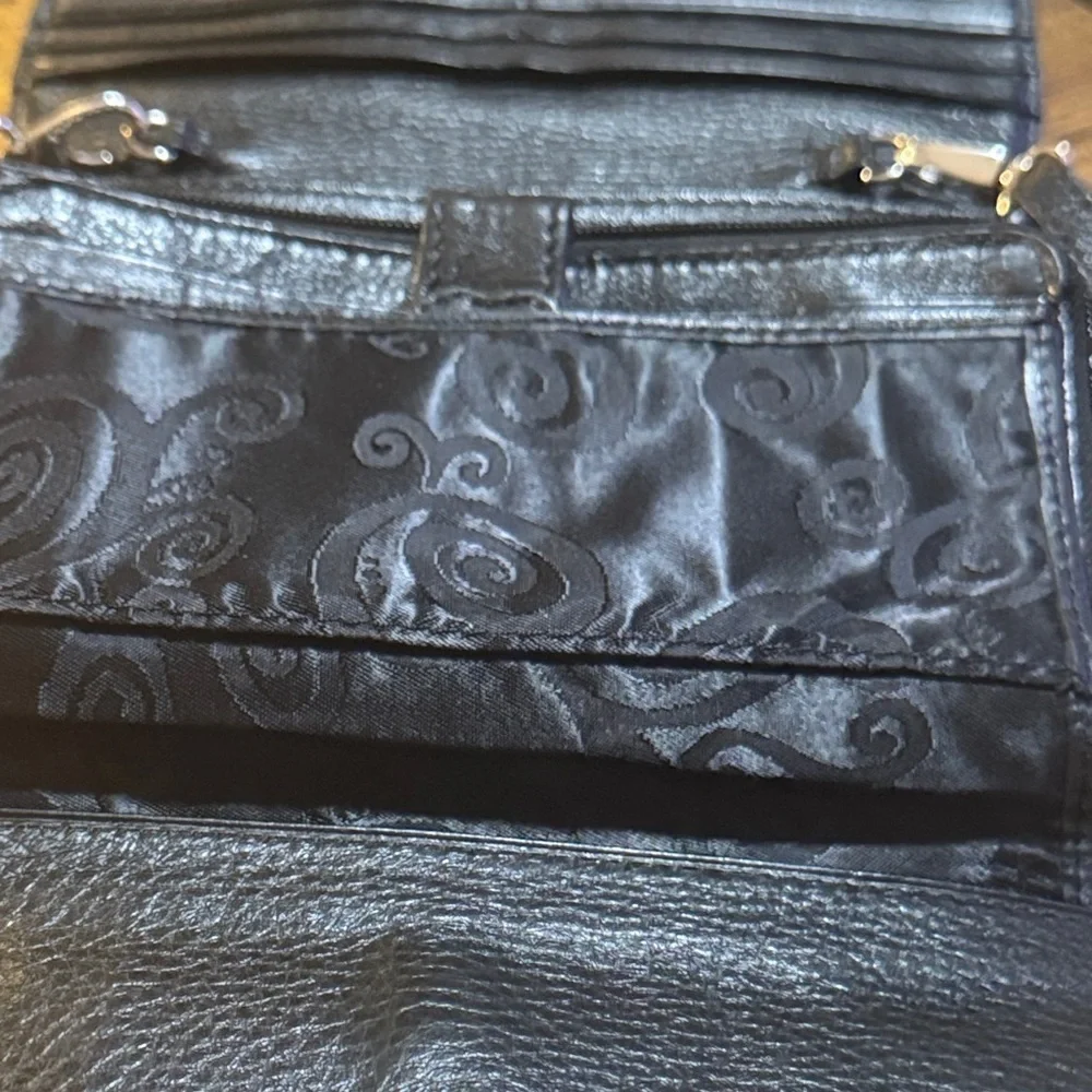 Brighton large wallet crossbody leather multimedia bag checkbook holder
